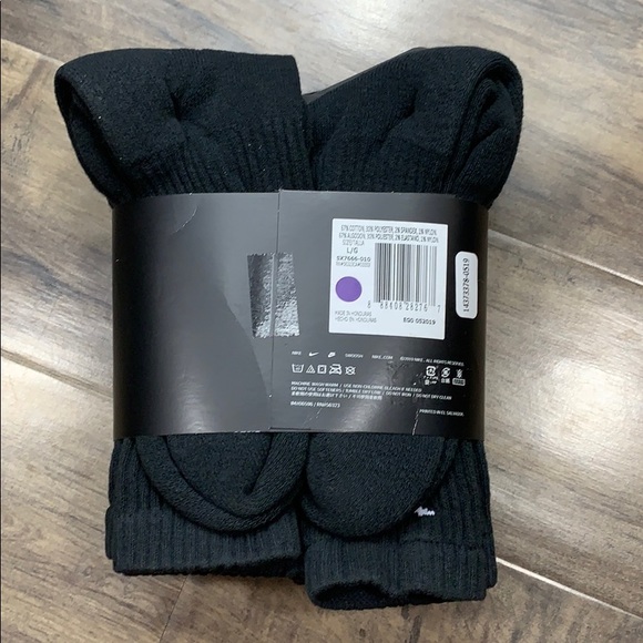 NIKE EVERYDAY COTTON CUSHIONED CREW SOCKS - Picture 10 of 16